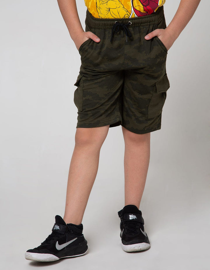 Nevada Short Knit Cargo Camo
