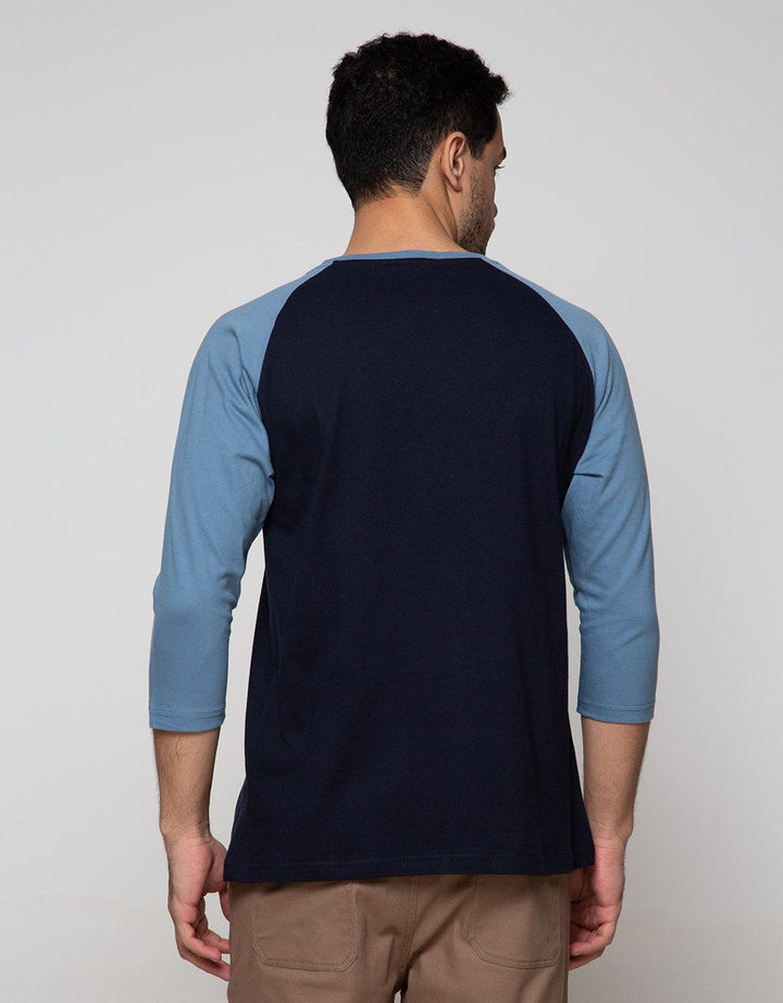 T Zone Raglan T-Shirt Print Geometric Impressive