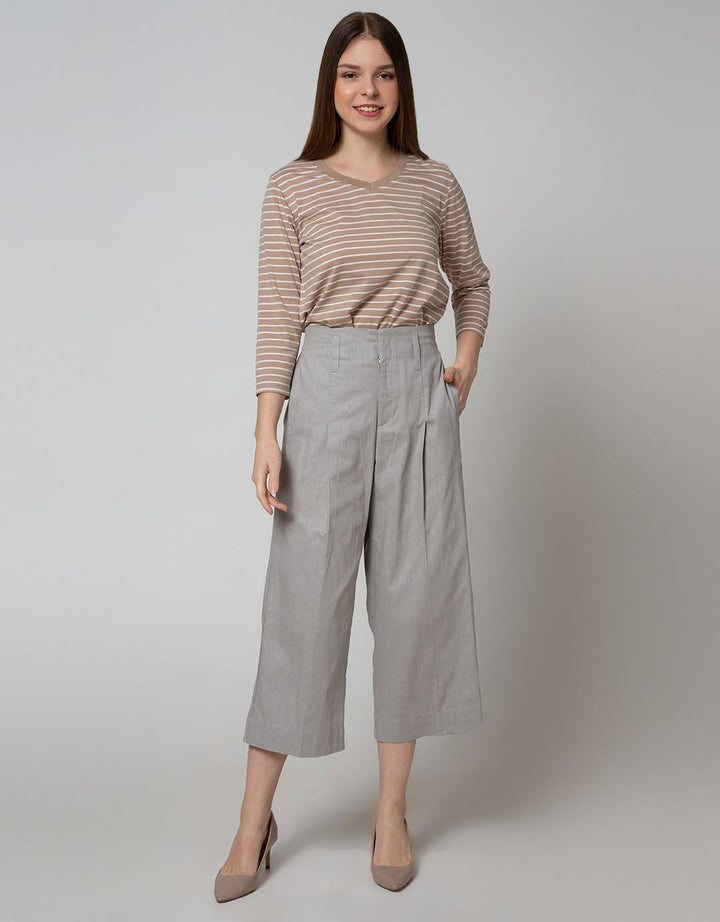 Details Long Pants With Belt