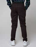 Nevada Pants Woven Rib Knee Cut Stretch
