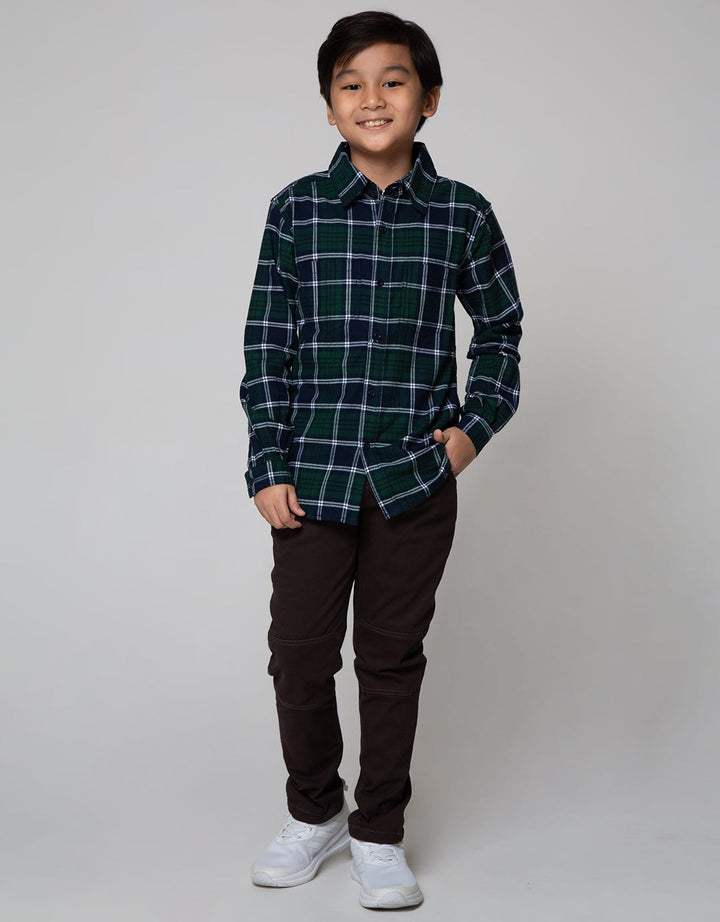 Nevada Pants Woven Rib Knee Cut Stretch