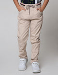 Nevada Long Pants Woven Rib Knee Wrinkle