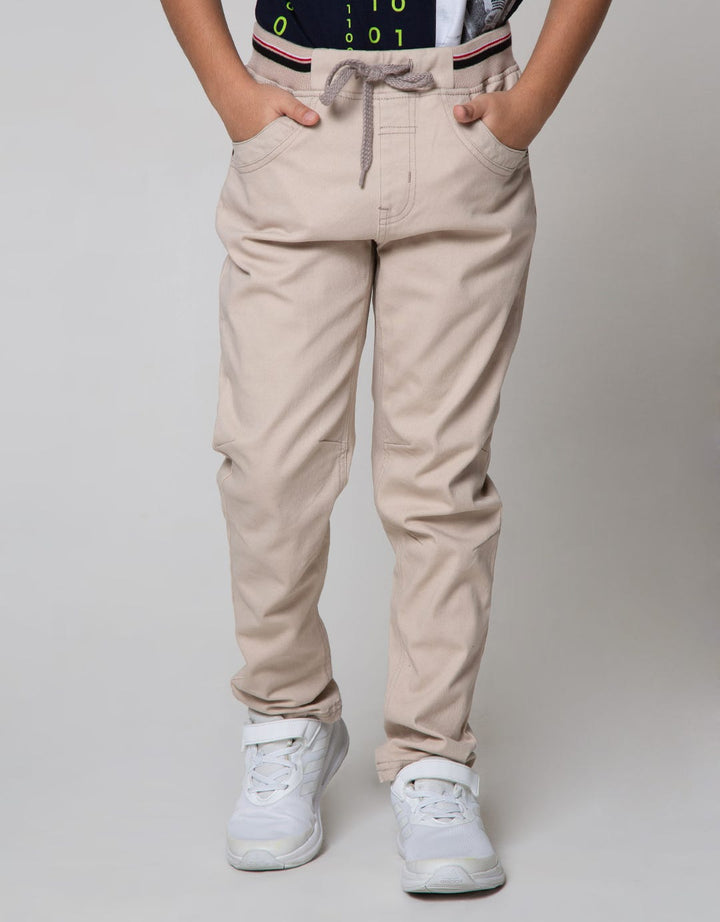 Nevada Long Pants Woven Rib Knee Wrinkle