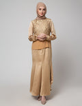 Cardinal Femme Brukat Flare Women's Dress