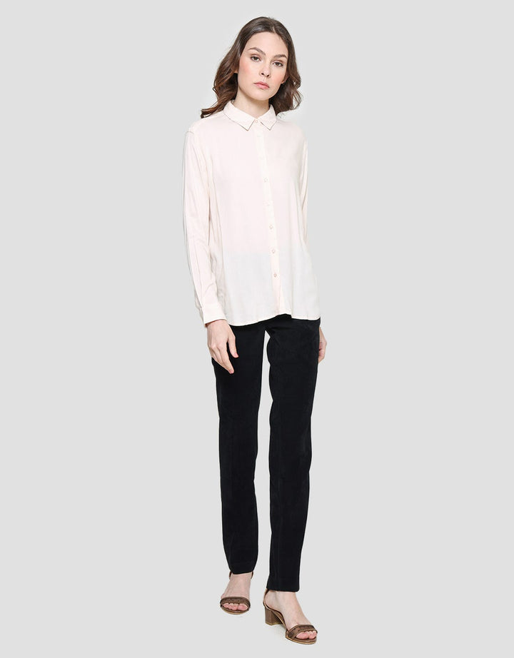 Cardinal Femme Kemeja Lengan Panjang Basic Wanita