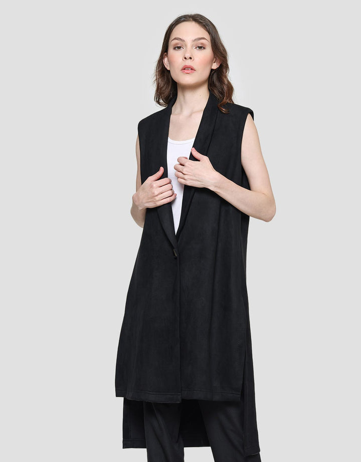 Cardinal Femme Vest Plain Outer Wanita