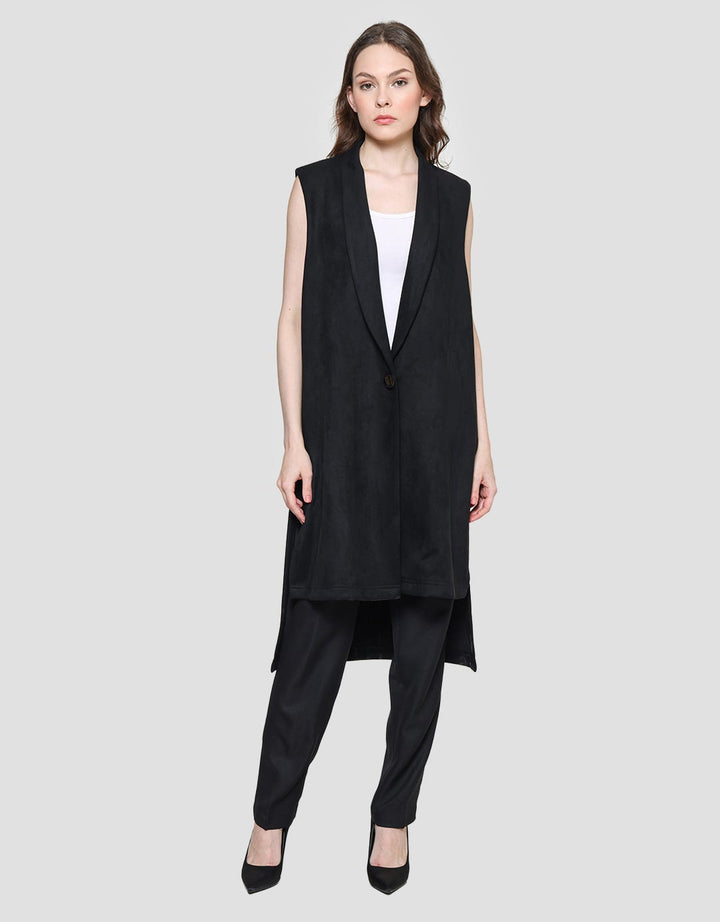 Cardinal Femme Vest Plain Outer Wanita