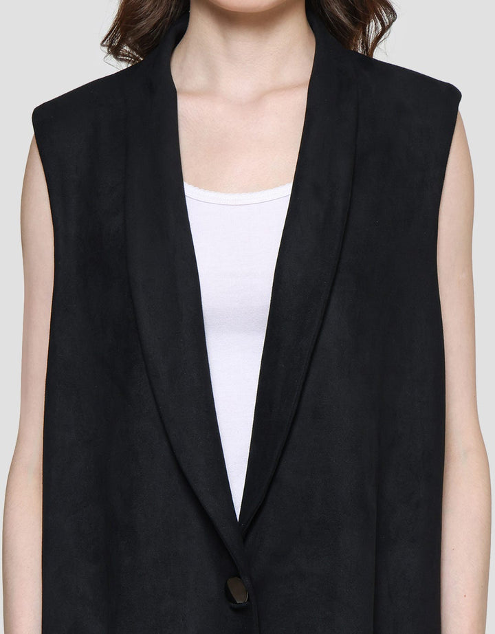 Cardinal Femme Vest Plain Outer Wanita