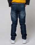 Nevada Pants Denim Long Pants Rib  Washing