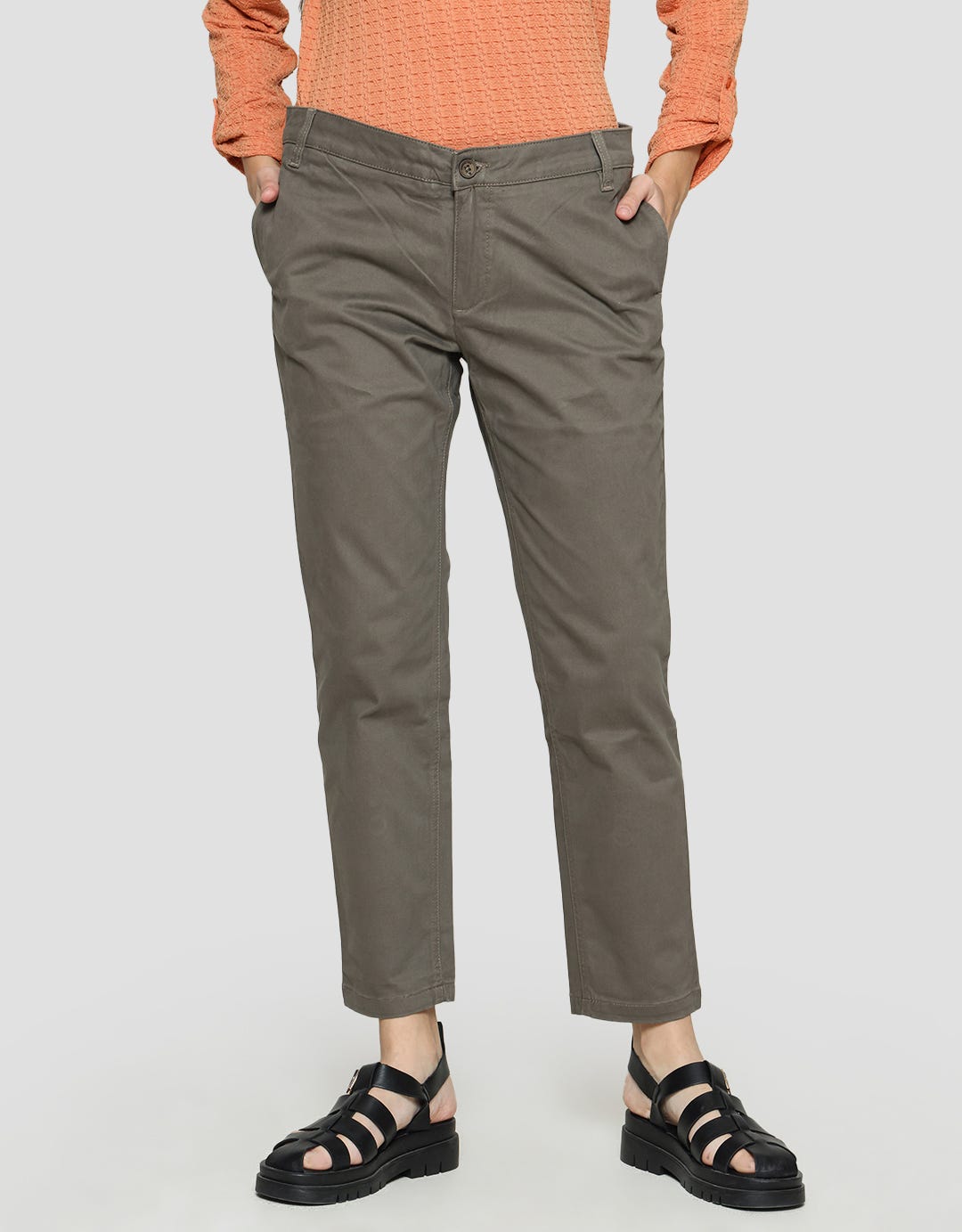 Cardinal Ladies Chinose Ctn Women's Long Pants