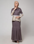 Cardinal Femme Gamis Flower Look