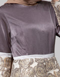 Cardinal Femme Gamis Flower Look