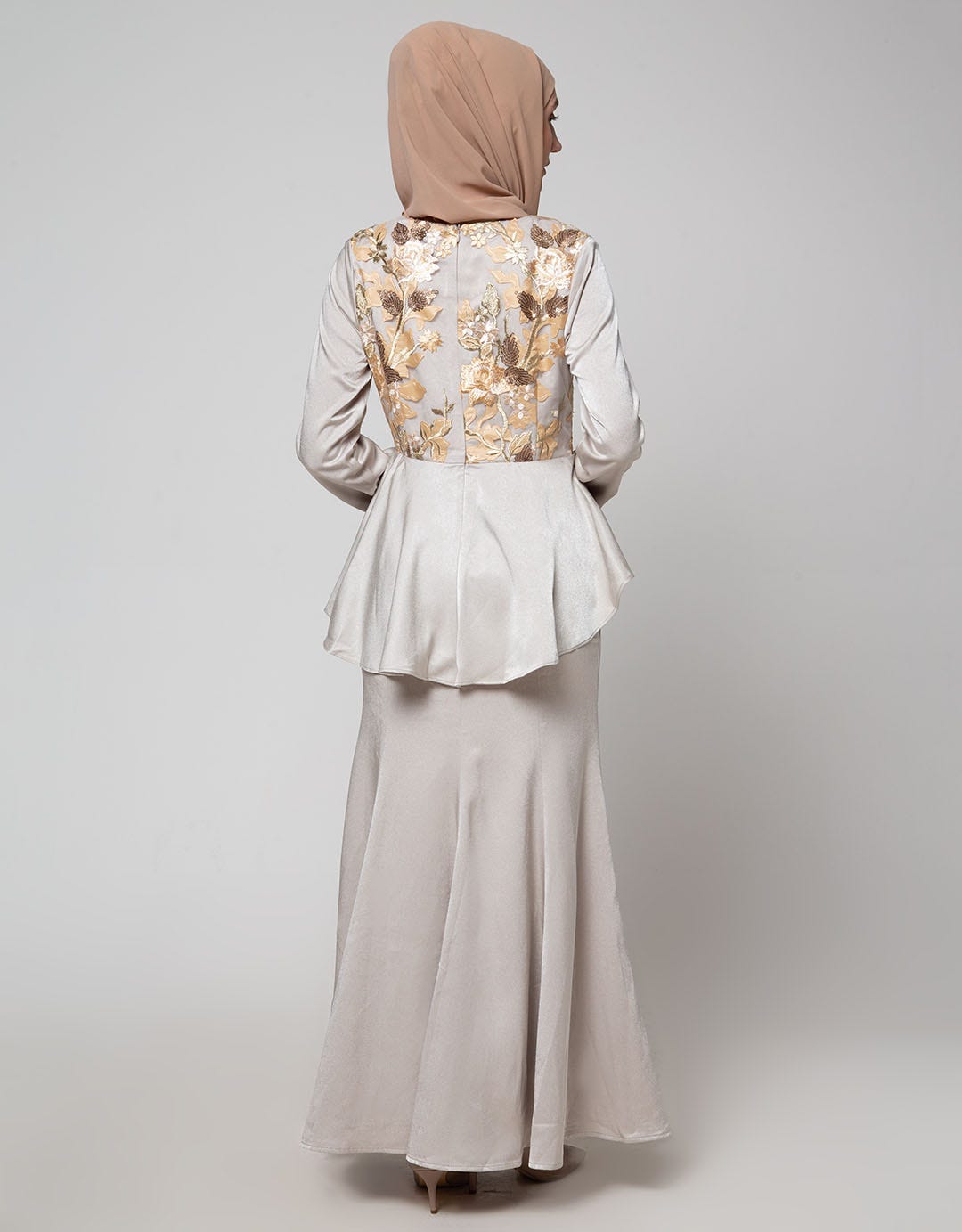 Cardinal Femme Gamis Full Print