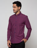 Cardinal Formal Long Sleeve Shirt Print Gingham