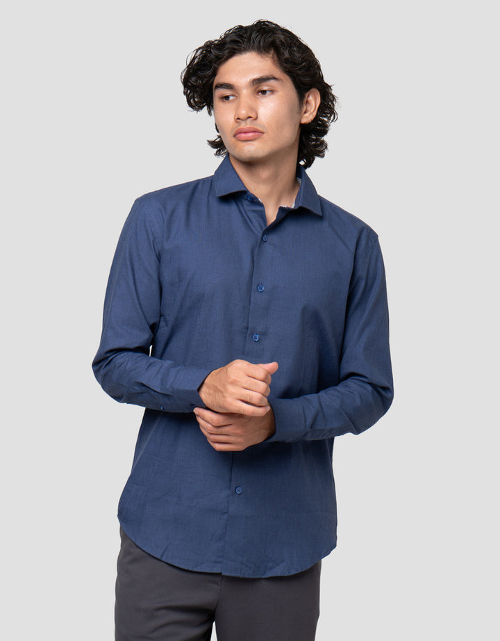 Cardinal Formal Kemeja Lengan Panjang Pria