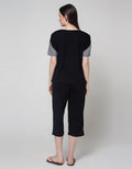 Cynthia Loungewear With Stripe Accent