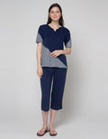 Cynthia Loungewear With Stripe Accent