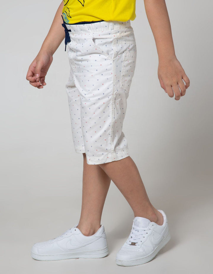 Nevada Short Woven Crop Geometri