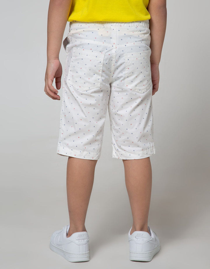 Nevada Short Woven Crop Geometri