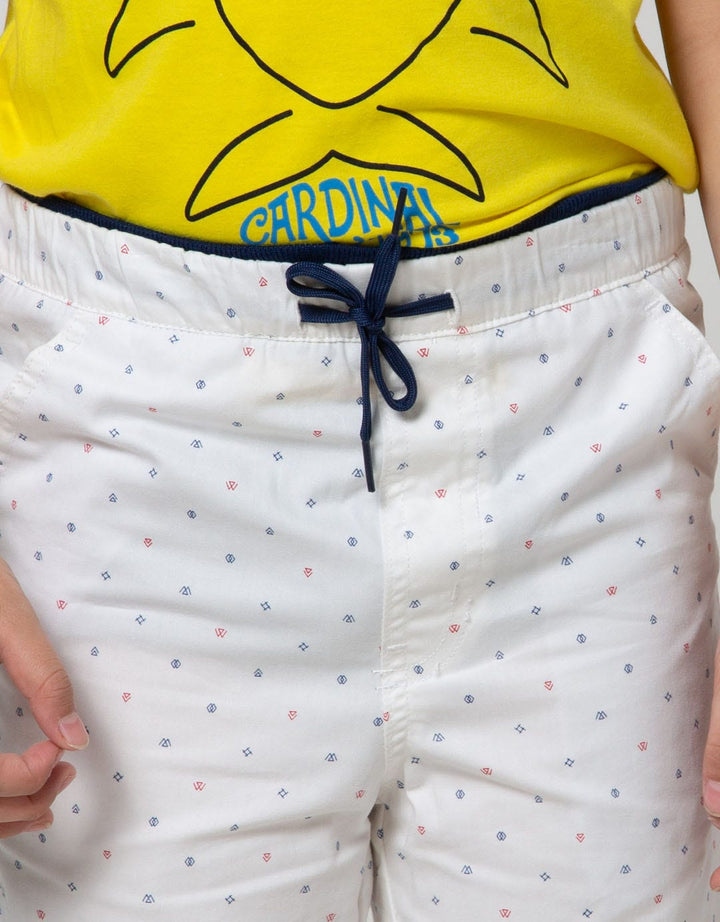 Nevada Short Woven Crop Geometri