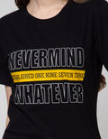 Cardinal Girl T-Shirt Print Nevermind Whatever