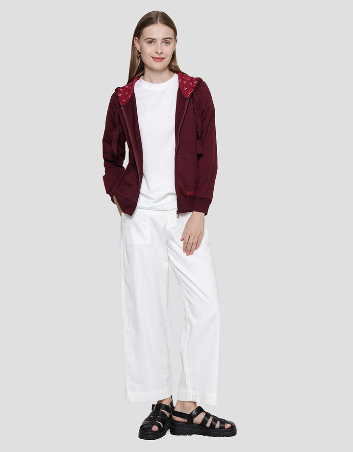 Cardinal Girl Simply Look Sweater With Zipper Wanita