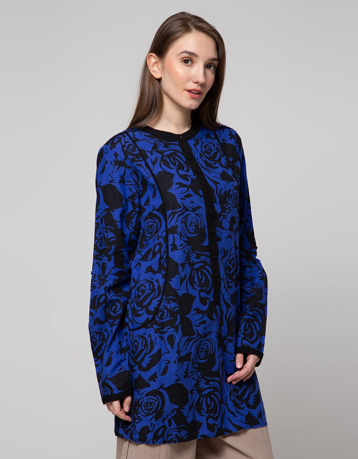 Cardinal Femme Full Floral Blouse Wanita