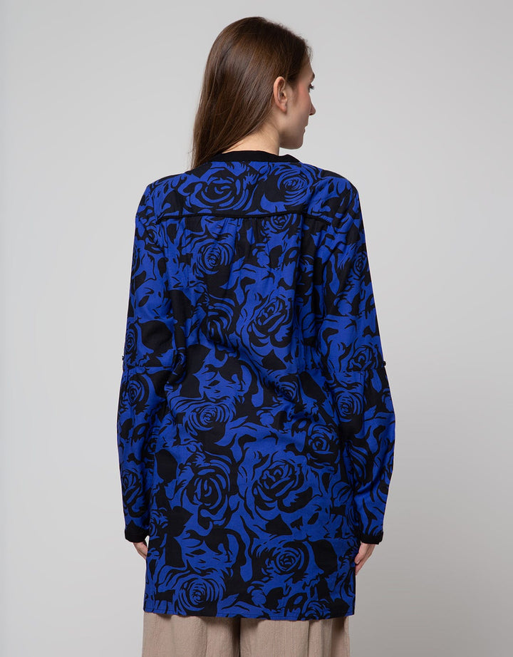 Cardinal Femme Full Floral Blouse Wanita