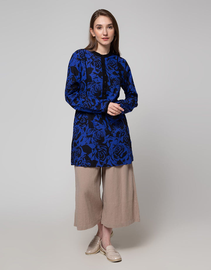 Cardinal Femme Full Floral Blouse Wanita