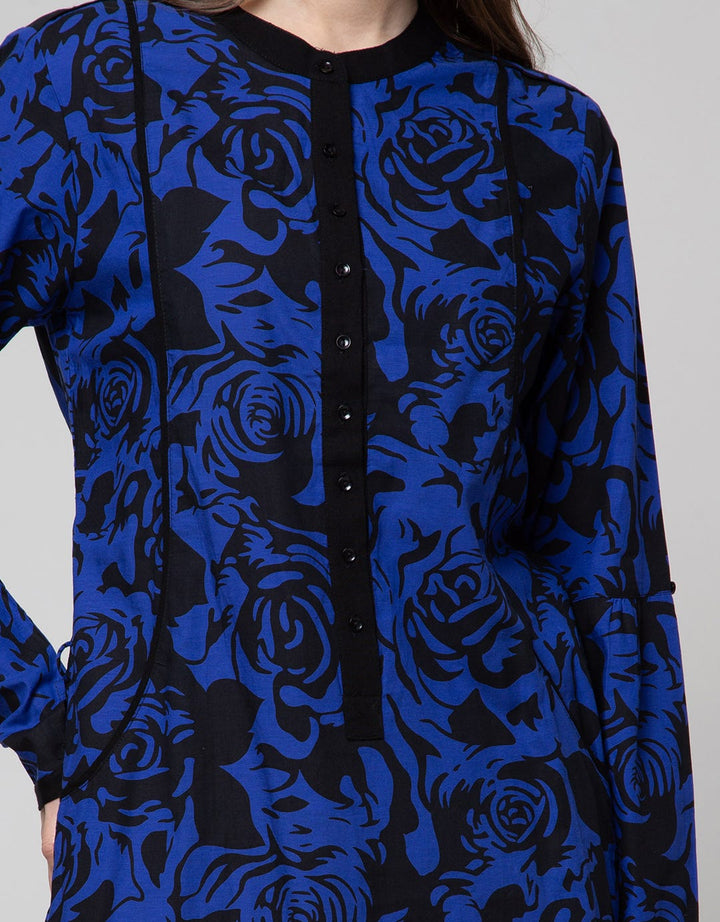 Cardinal Femme Full Floral Blouse Wanita