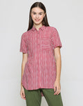 Cardinal Girl Stripe Look Women's Shirt