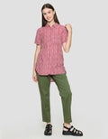 Cardinal Girl Stripe Look Women's Shirt