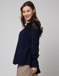 Cardinal Femme Top Lace Wave Blouse