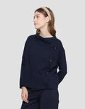 Cardinal Femme Button Cardigan Wanita