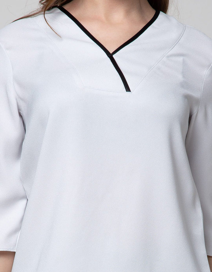 Cardinal Femme V Neck Blouse Wanita
