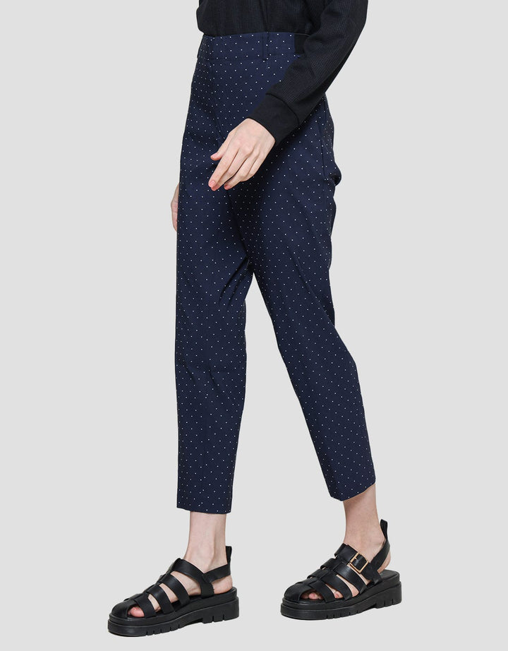 Cardinal Femme Polkadot Celana Slimfit 7/8 Wanita