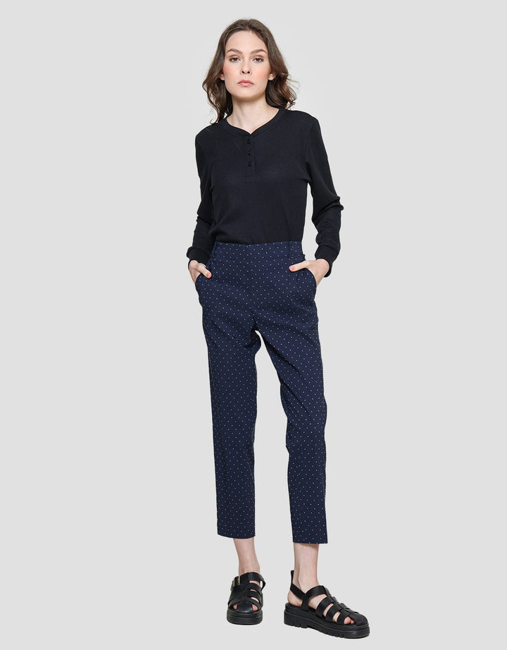 Cardinal Femme Polkadot Celana Slimfit 7/8 Wanita