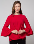 Cardinal Femme Flare Sleeve Blouse