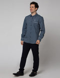 Johnwin Kemeja Lengan Panjang Casual