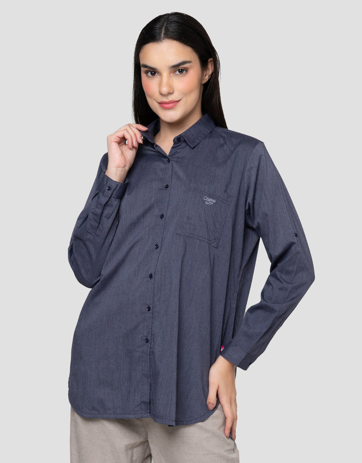 Cardinal Girl Pocket Kemeja Wanita
