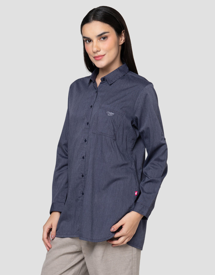 Cardinal Girl Pocket Kemeja Wanita