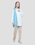 Cardinal Girl Side Color Kemeja Wanita