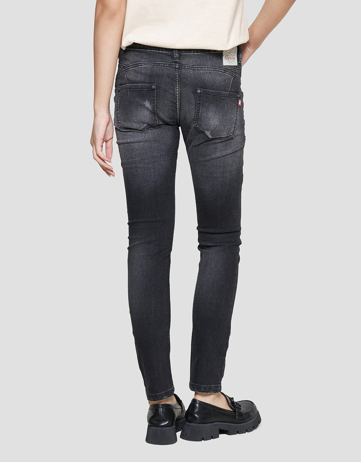 Cardinal Girl Ripped Women's Skinny Long Pants