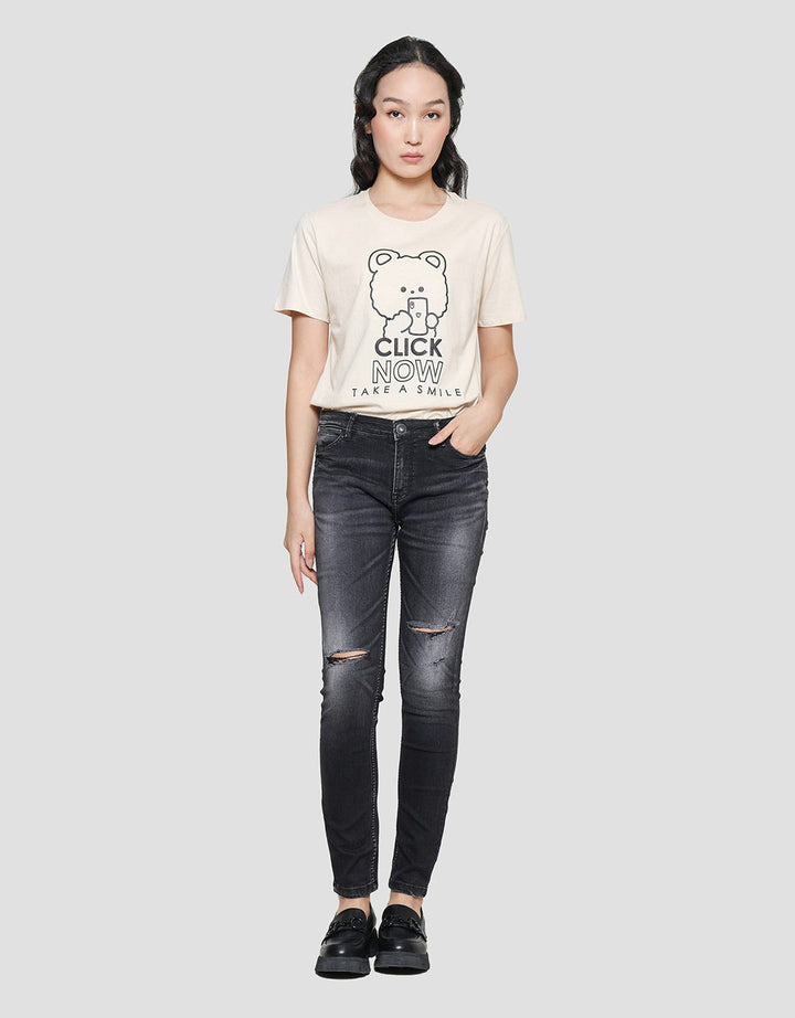 Cardinal Girl Ripped Women's Skinny Long Pants