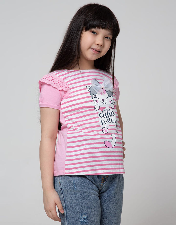 Cardinal Kids Girl T-Shirt Short Sleeve