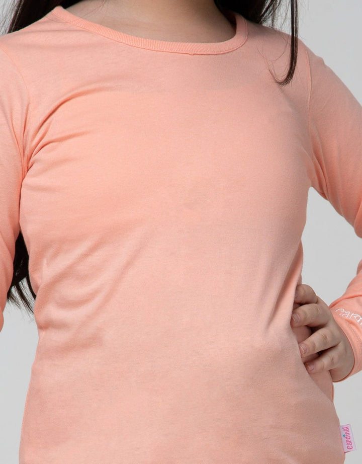 Cardinal Kids Girl Plain T-Shirt