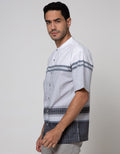 Cardinal Casual Short Sleeve Shirt Big Line On Bottom
