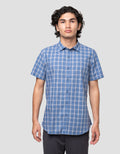 Cardinal Formal Check Print Kemeja Pria