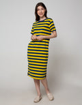 SS MIDI DRESS BB