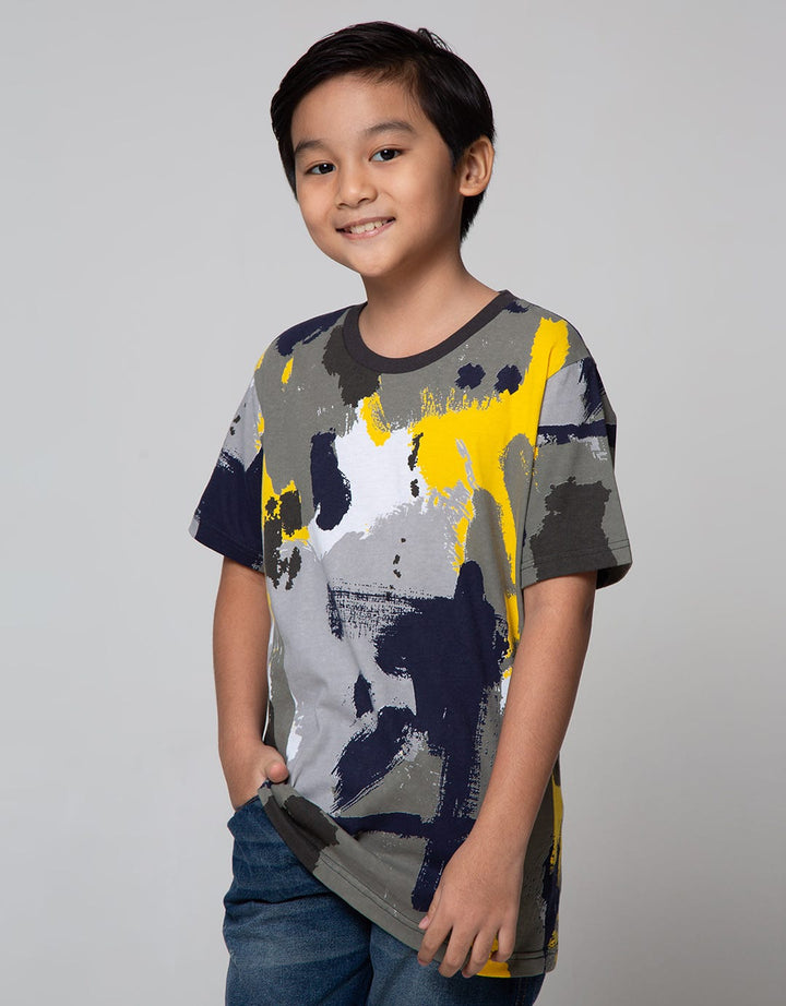 Nevada Short Sleeve T-Shirt Short Sleeve Print Abstract